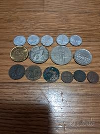 lotto 15 monete non comuni regno e repubblica 