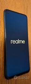 smartphone realme 9i con cover e caricabatterie 