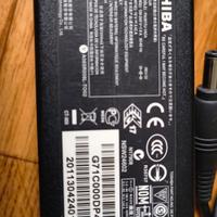 caricabatterie notebook Toshiba 