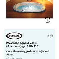 Jacuzzi opalia 190x110