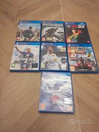 Giochi PS4: WWE 2K23, Ace Combat 7, FIFA,watch dog