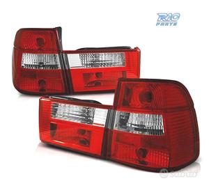 FANALI BMW E34 TOURING 91-96 ROSSO CROMATO LEX