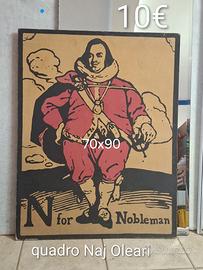 4 pannelli di Naj Oleari (3 sono uguali). 2 sedie