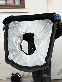 BANK CHIMERA MEDIUM + 2 OMBRELLI  BIANCHI