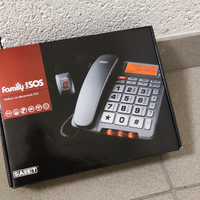 Telefono fisso per anziani con SOS e tasti grandi