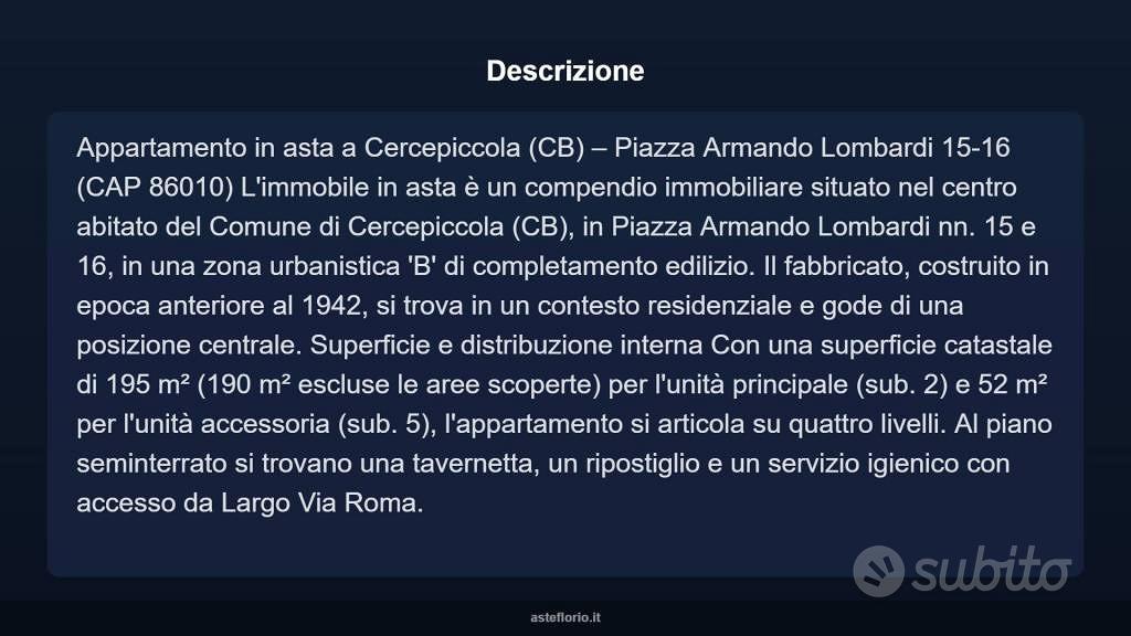Appartamento – Cercepiccola, Campobasso - Vista 4