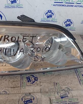 Chevrolet captiva faro anteriore dx anno 2010