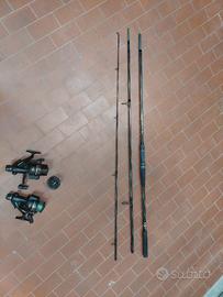 Canne e mulinelli carpfishing