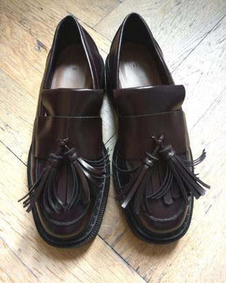 Mocassini Donna similpelle Bordeaux - H&M - 38