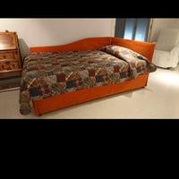 Letto una piazza e mezza con materasso 120x200