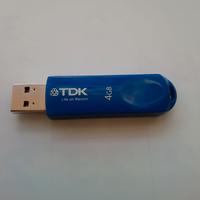 Chiavetta Memory Flash USB TDK 4GB