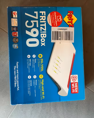 Modem router ADSL Fritz! Box 7590 usato
