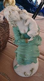 Antica statua anni 50 in marmo firmata Del Vecchio