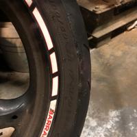 Gomme moto pirelli 160 / 60 / zr 17 120 / 60 / 17
