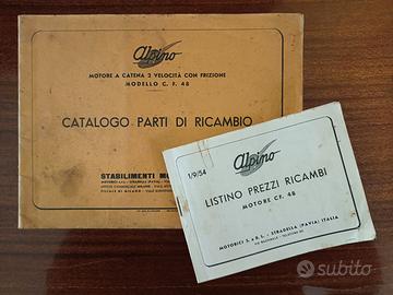 ALPINO  Motore C.F.48 – Catalogo Parti Ricambio