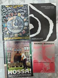 Lotto di 4 cataloghi musicali vintage