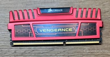 RAM CORSAIR VENGEANCE 8GB (2X4) DDR3 1600 MHZ