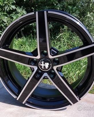 Cerchi In Lega NUOVI Da 17 per Alfa Fiat Jeep Ecc