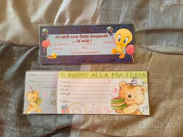 inviti feste per bambini