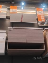 bagno completo con specchiera+ led e sanitari 