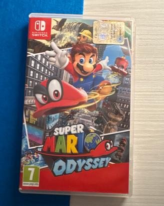 Gioco nintendo swich super mario odyssey