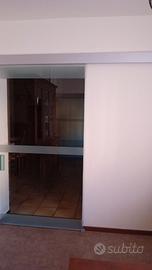 PORTA  SCORREVOLE Cristallo Meccanismo soft close