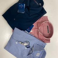 Ditta Italiana stock 3 camice cotone Tg S