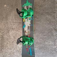 Burton Mr. Nice Guy 152 cm Snowboard + Attacchi M