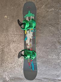 Burton Mr. Nice Guy 152 cm Snowboard + Attacchi M