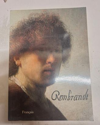 Rembrant libro in lingua Francese con opere dell'a