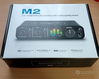 Interfaccia Audio Motu M2