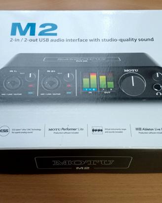 Interfaccia Audio Motu M2