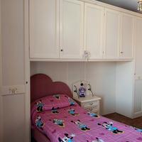 cameretta con letto a cuore