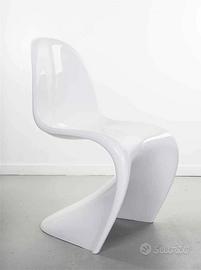 VITRA 3+1 VERNER PANTON S in Resina withe