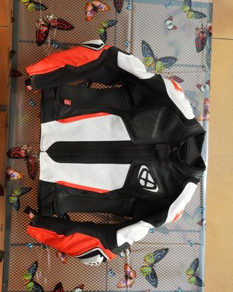 giacca moto L ixon come NUOVA in pelle 