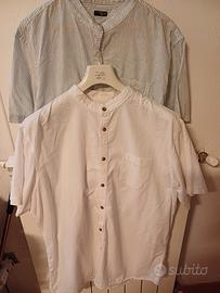 set 2 camice da uomi collo coreano XXL