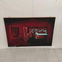 quadro su telaio fatto a mano 