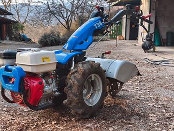 Motocoltivatore BCS 738 + fresa + BladeRunner 75