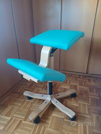 Sedia Stokke, mod. Varier, con ruote