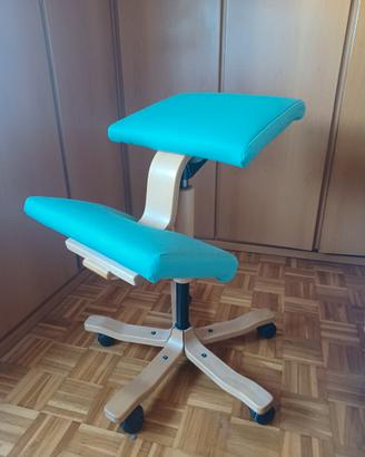 Sedia Stokke, mod. Varier, con ruote