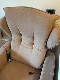 Poltrona elettrica ergonomica alzapersona