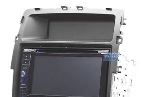 TELAIO NERO RADIO 2-DIN PER OPEL VIVARO NISSAN PRI