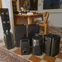 Altoparlanti cassa compatta da scaffale Bluetooth 