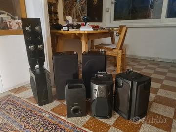 Altoparlanti cassa compatta da scaffale Bluetooth 