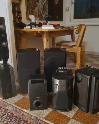 Altoparlanti cassa compatta da scaffale Bluetooth 