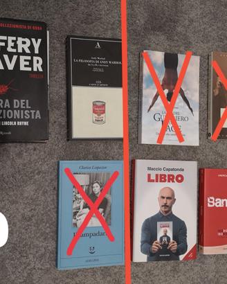 Libri vari come nuovi