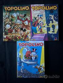 Lotto 3 Fumetti Topolino, n.3551 - n.3603 - n.3652