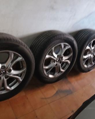 Set 4 cerchi  da 16" per Mazda cx3 , Mazda 2 etc