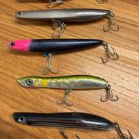 Lotto esche artificiali W.T.D. marche miste