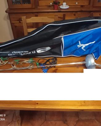 attrezzatura da scherma per disabili completa